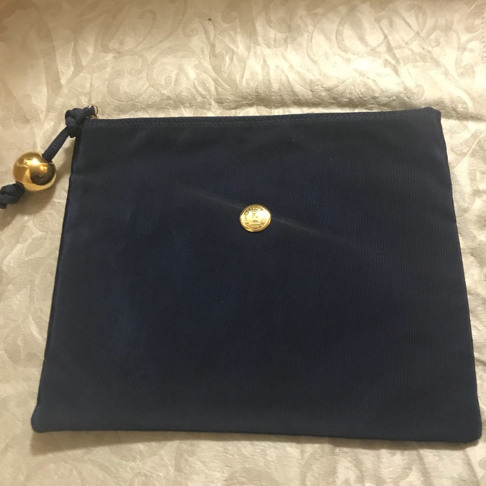 Fendi  vintage blue makeup bag.
